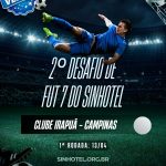 Segunda edição do Campeonato de Fut 7 do Sinhotel Campinas começa nesta segunda-feira